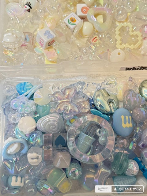 Acrylic Bead Lucky Bags for DIY