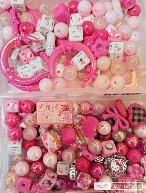 Acrylic Bead Lucky Bags for DIY