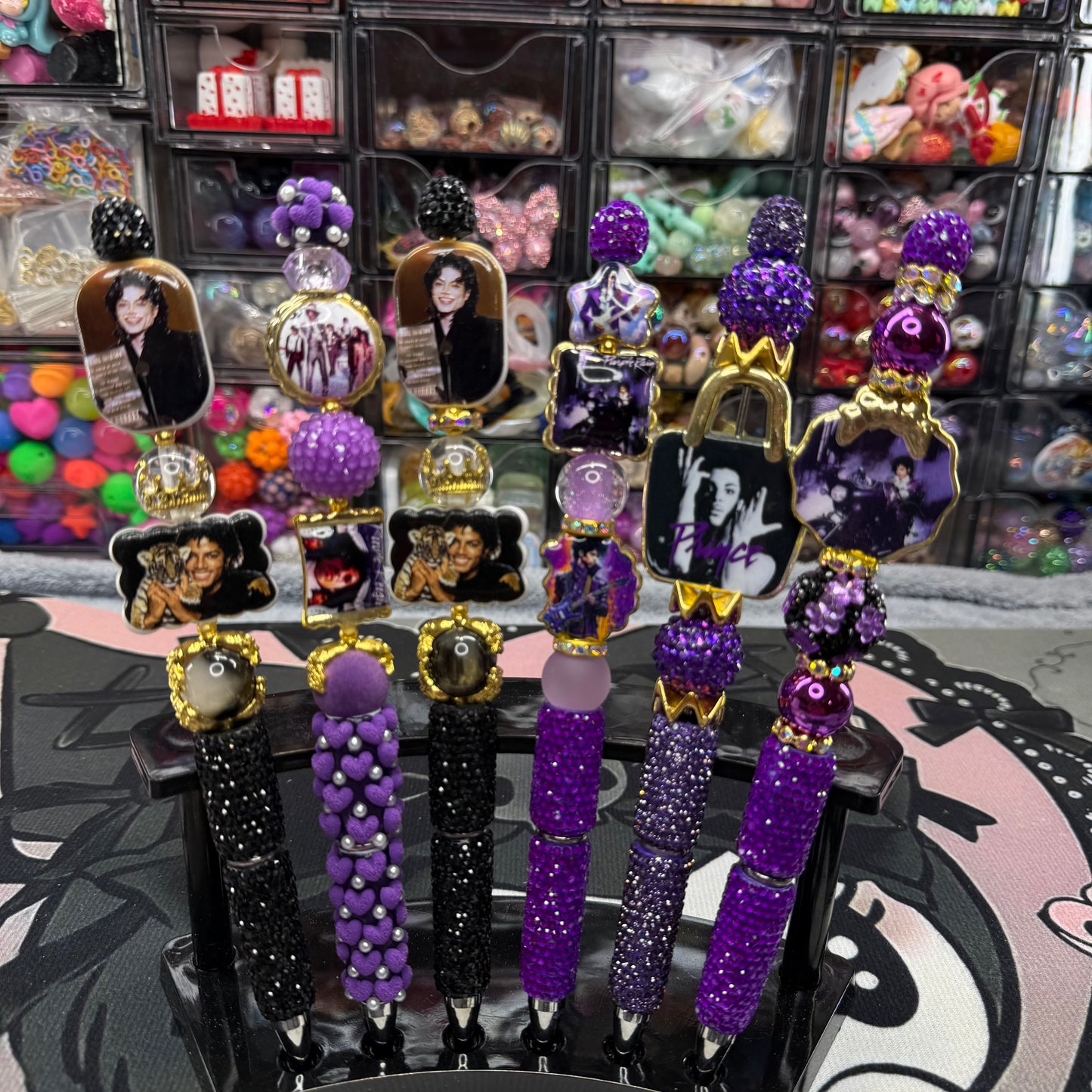 Characters pens: Prices varies: from $10 each, $25 each, or $30 each. Can be built on live! variety of Characters, Can be Customized