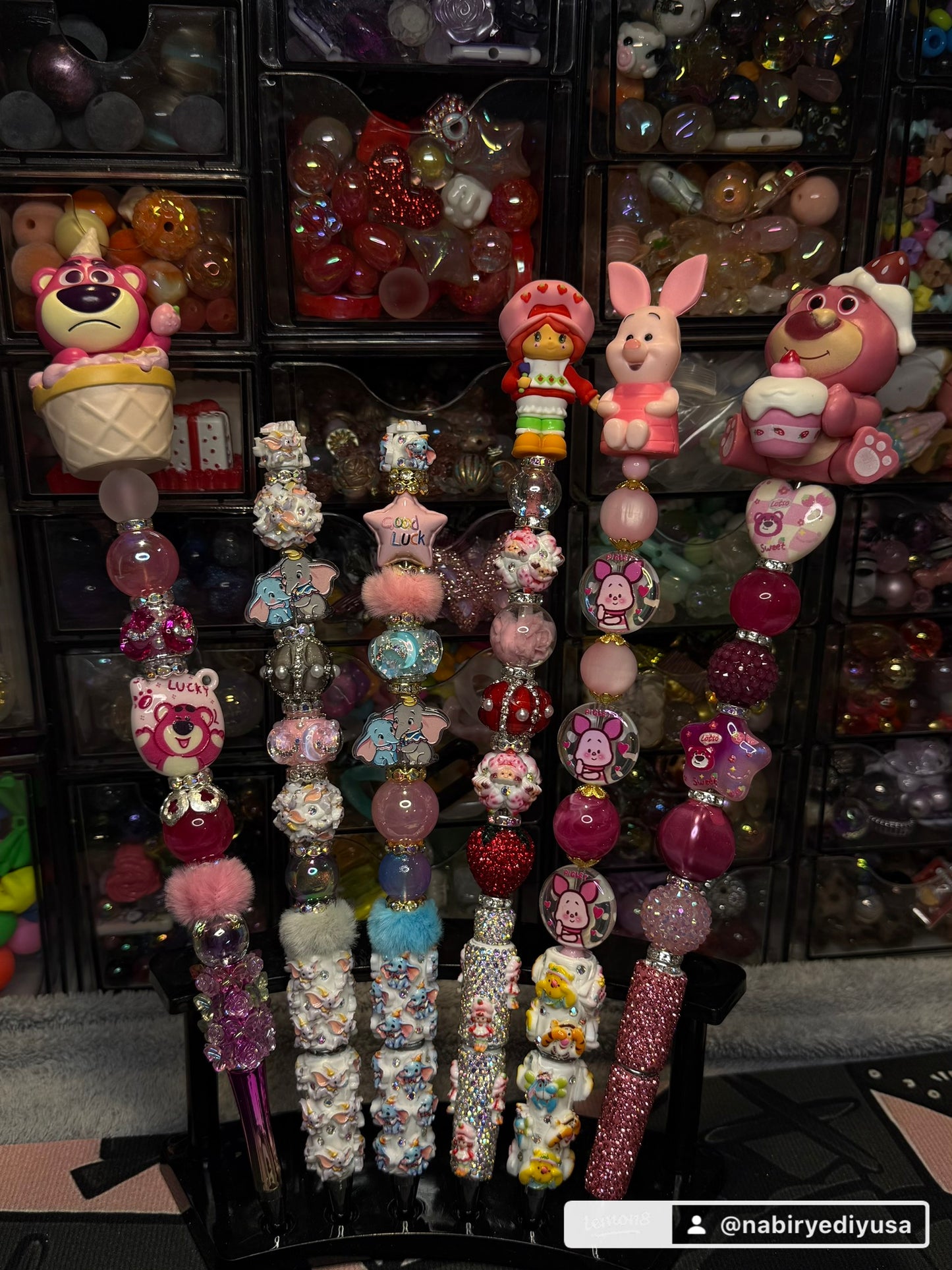 Characters pens