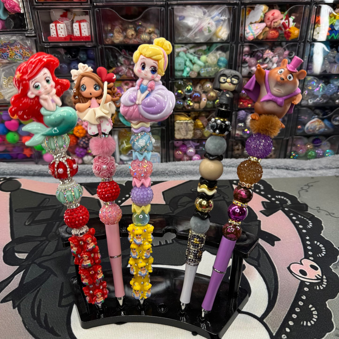 Characters pens: Prices varies: from $10 each, $25 each, or $30 each. Can be built on live! variety of Characters, Can be Customized