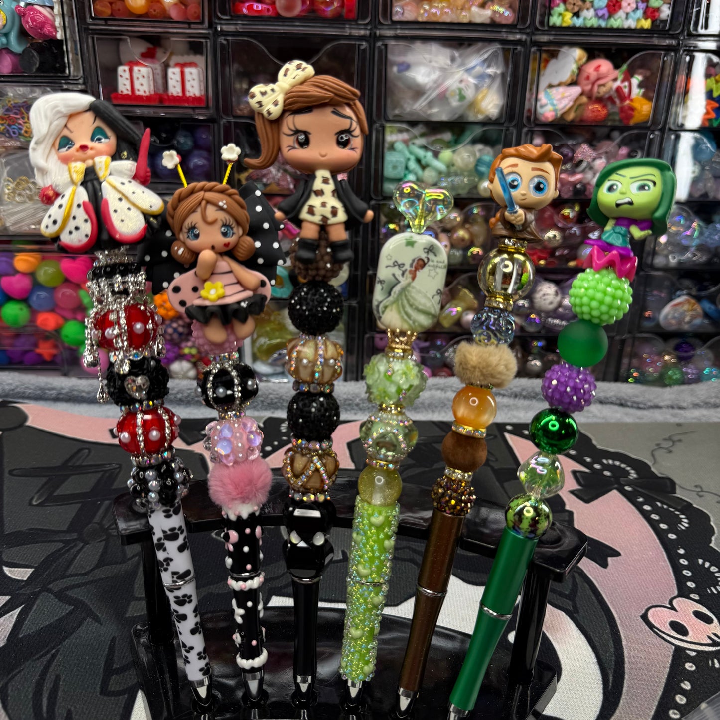 Characters pens: Prices varies: from $10 each, $25 each, or $30 each. Can be built on live! variety of Characters, Can be Customized