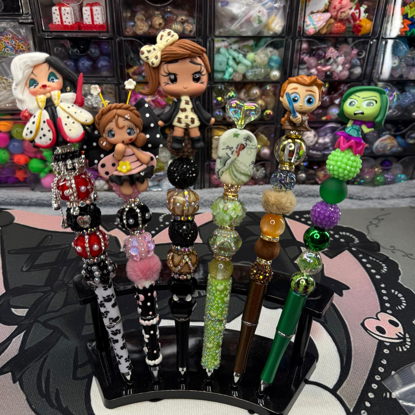 Characters pens: Prices varies: from $10 each, $25 each, or $30 each. Can be built on live! variety of Characters, Can be Customized