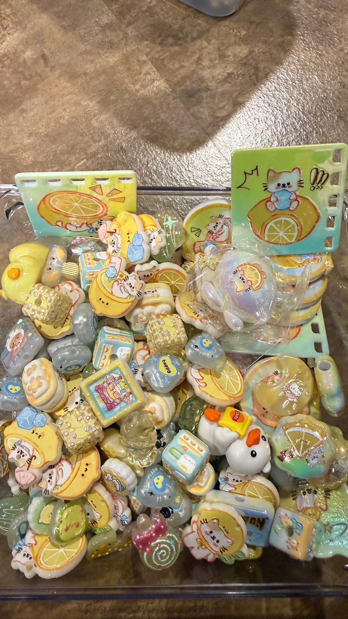 Acrylic beads Mixes," $19.80 mixes choose your size! Please see ML for pricing!