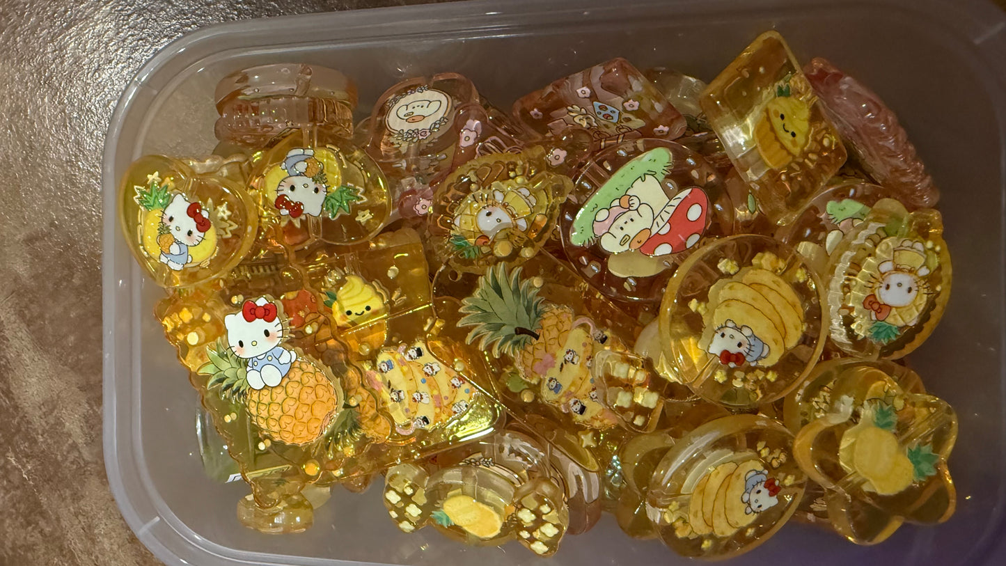 Acrylic beads Mixes," $19.80 mixes choose your size! Please see ML for pricing!