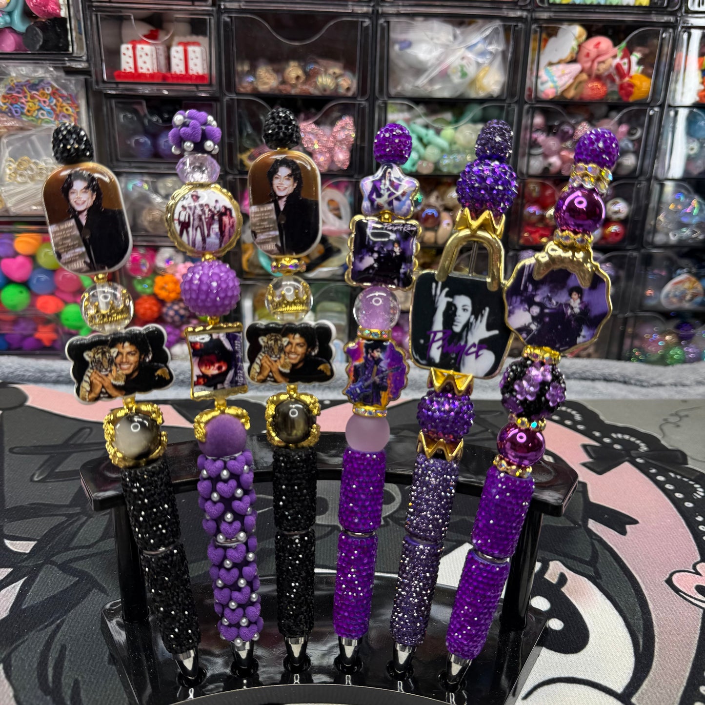 Characters pens: Prices varies: from $10 each, $25 each, or $30 each. Can be built on live! variety of Characters, Can be Customized