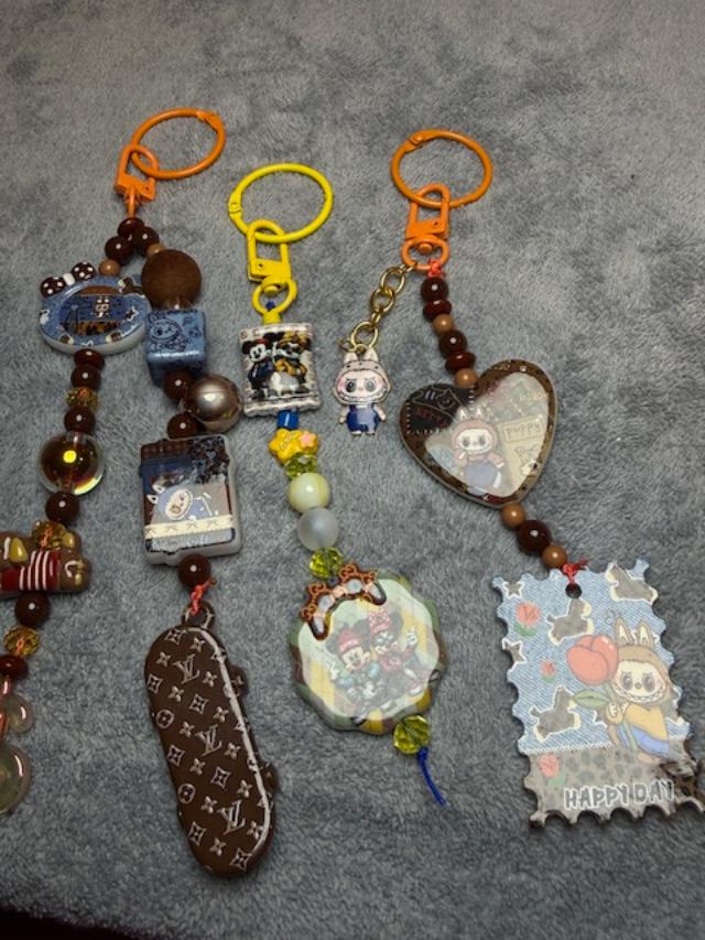 Acrylic Key Chain/Bag Charm Blind Lucky Bag will open in LIVE!