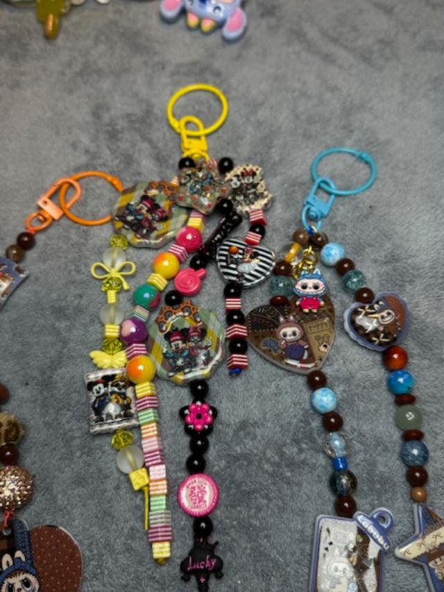 Acrylic Key Chain/Bag Charm Blind Lucky Bag will open in LIVE!