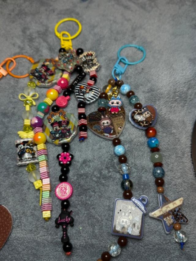 Acrylic Key Chain/Bag Charm Blind Lucky Bag will open in LIVE!