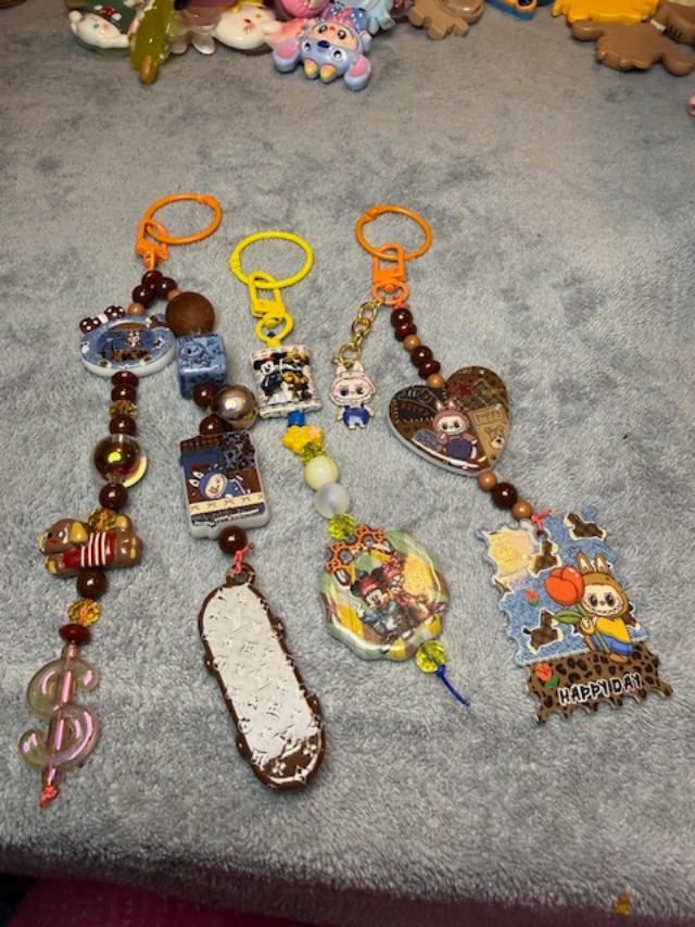 Acrylic Key Chain/Bag Charm Blind Lucky Bag will open in LIVE!