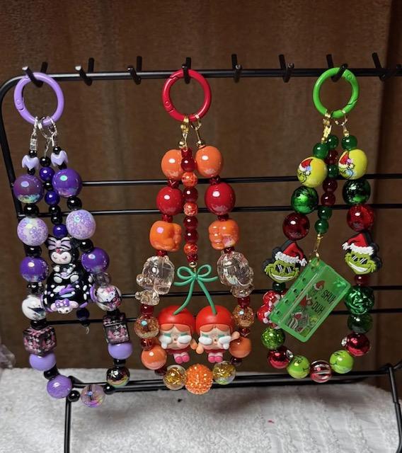 Fancy Acrylic , Diamond ,Alloy and Character key/Phone Chain Lucky Bags **Blind Bags**