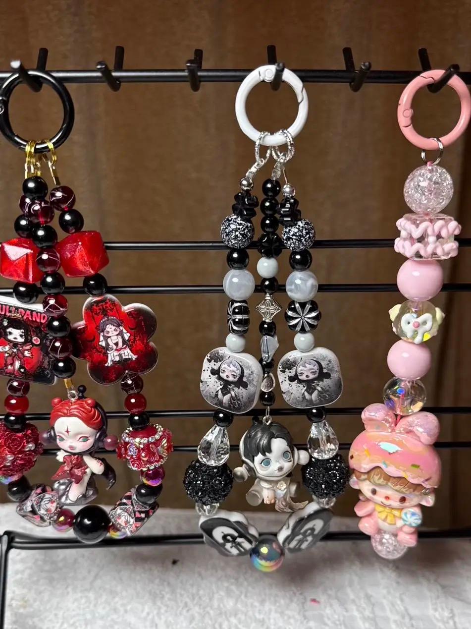 Fancy Acrylic , Diamond ,Alloy and Character key/Phone Chain Lucky Bags **Blind Bags**