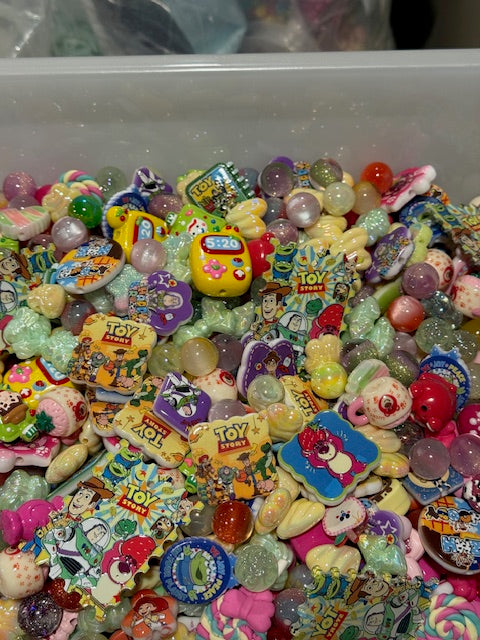 Acrylic beads Mixes," $5 mixes choose your size! Please see ML for pricing!