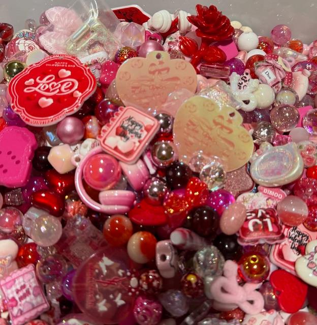 Acrylic beads Mixes," $5 mixes choose your size! Please see ML for pricing!