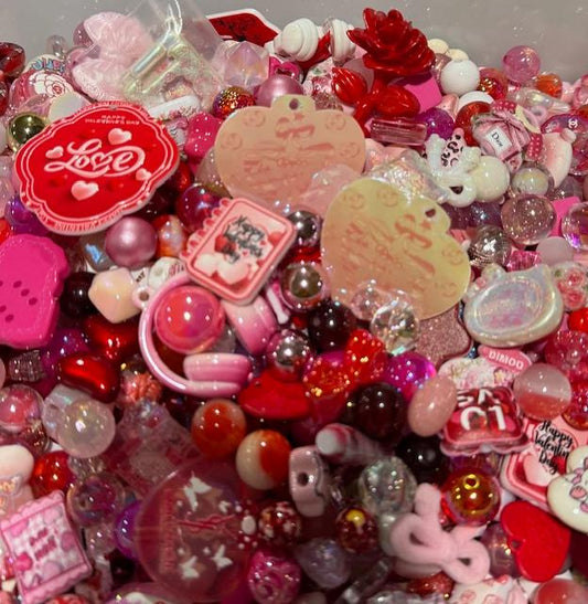 Acrylic beads Mixes," $5 mixes choose your size! Please see ML for pricing!